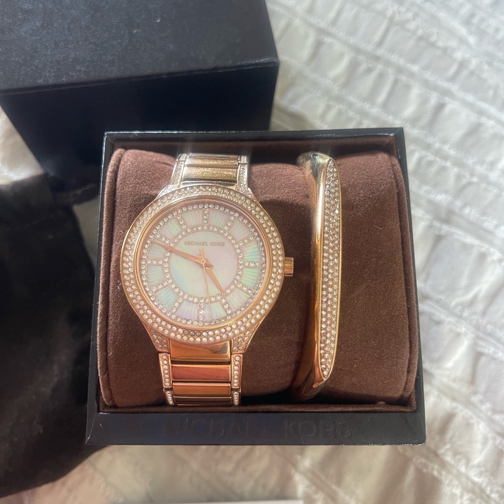 Michael Kors watch with bracelet